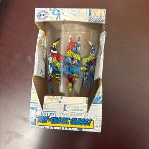DC Batman Comic Art Pint Glass